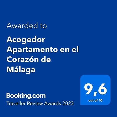 Acogedor Apartamento En El Corazon De Malaga Daire Dış mekan fotoğraf